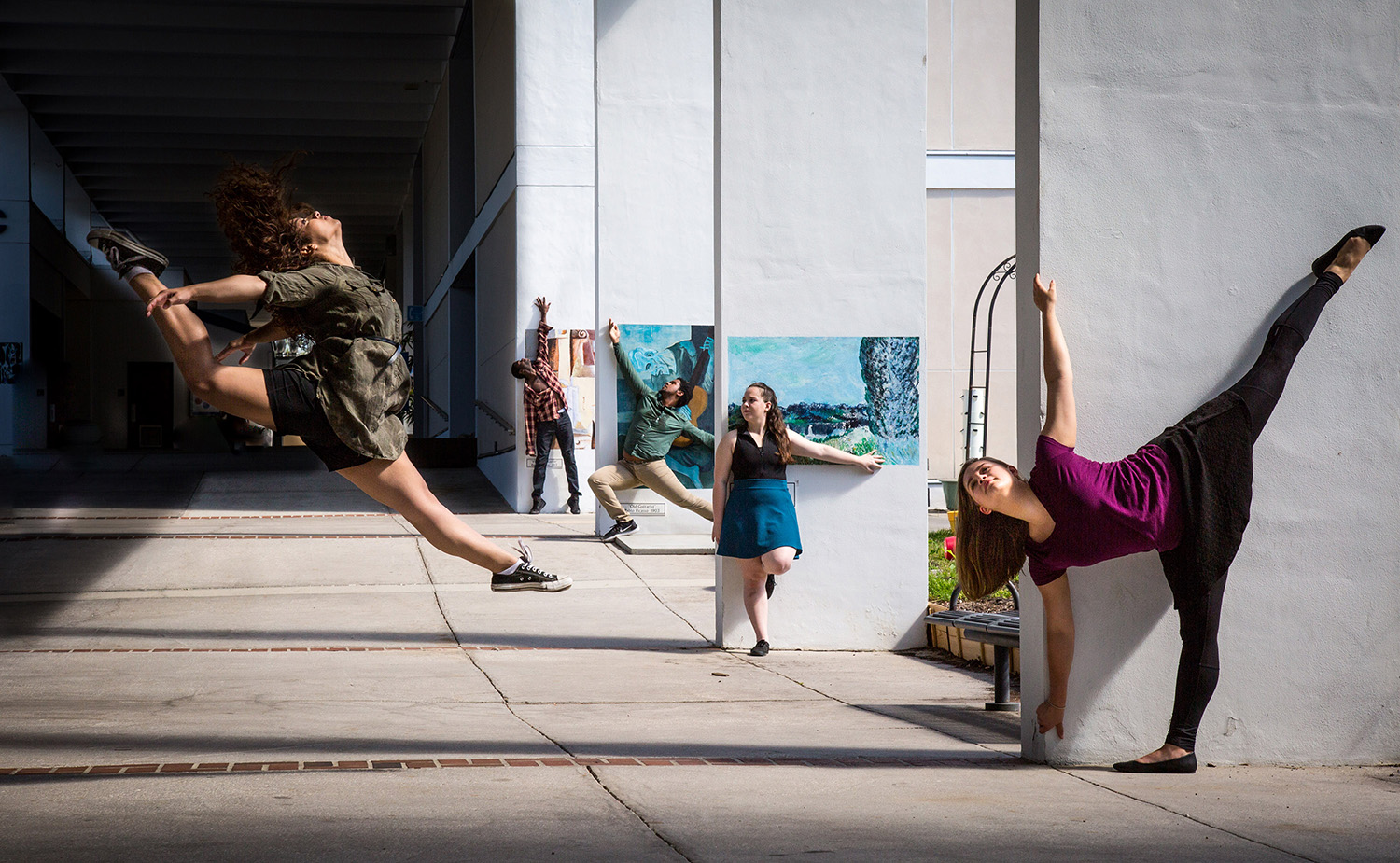 Santa Fe College Room to Dance promo shoot on Friday, April 14, 2017. (photo by Matt Stamey/Santa Fe College) ***Subjects have Releases***