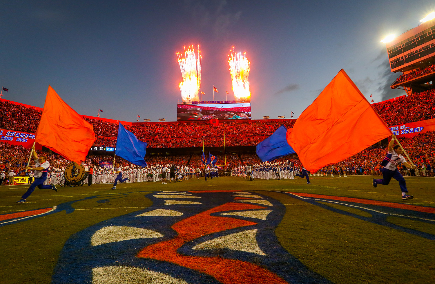 Florida Gators versus Texas A&M Aggies at Ben Hill Griffin Stadium on Saturday, Oct. 14, 2017 in Gainesville, Fla. The Aggies defeated Florida 19-17. (Photo by Matt Stamey)