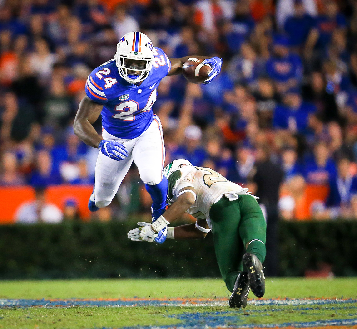 UAB Blazers at Florida Gators football at Ben Hill Griffin Stadium on Saturday, Nov. 19, 2017 in Gainesville, Fla. Florida defeated UAB 36-7. (Photo by Matt Stamey)