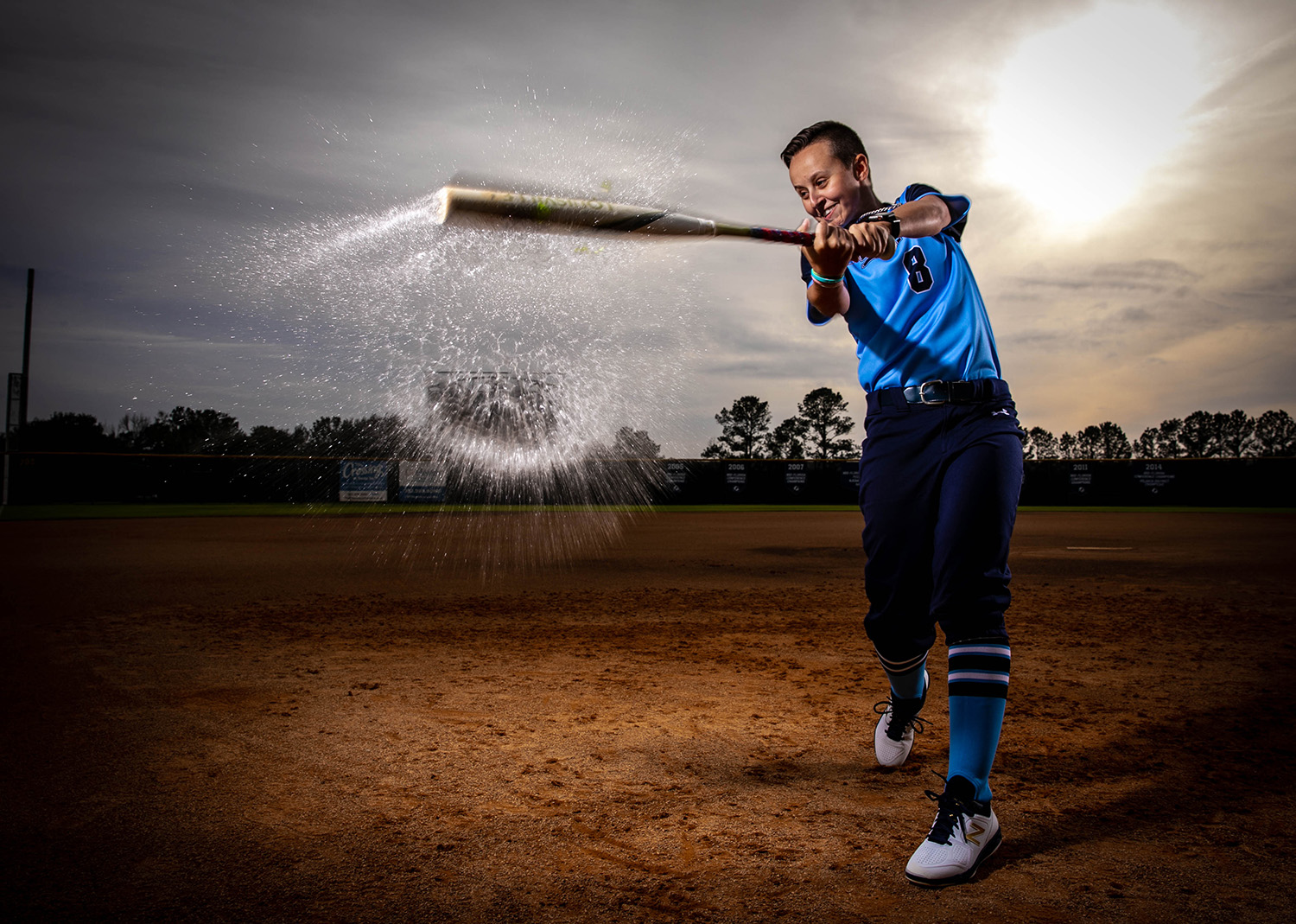 Santa Fe College Softball player Laila Dickey photographed on Jan. 23, 2020 in Gainesville, Fla.  (Matt Stamey/Santa Fe College ) ***Subjects Have Releases***