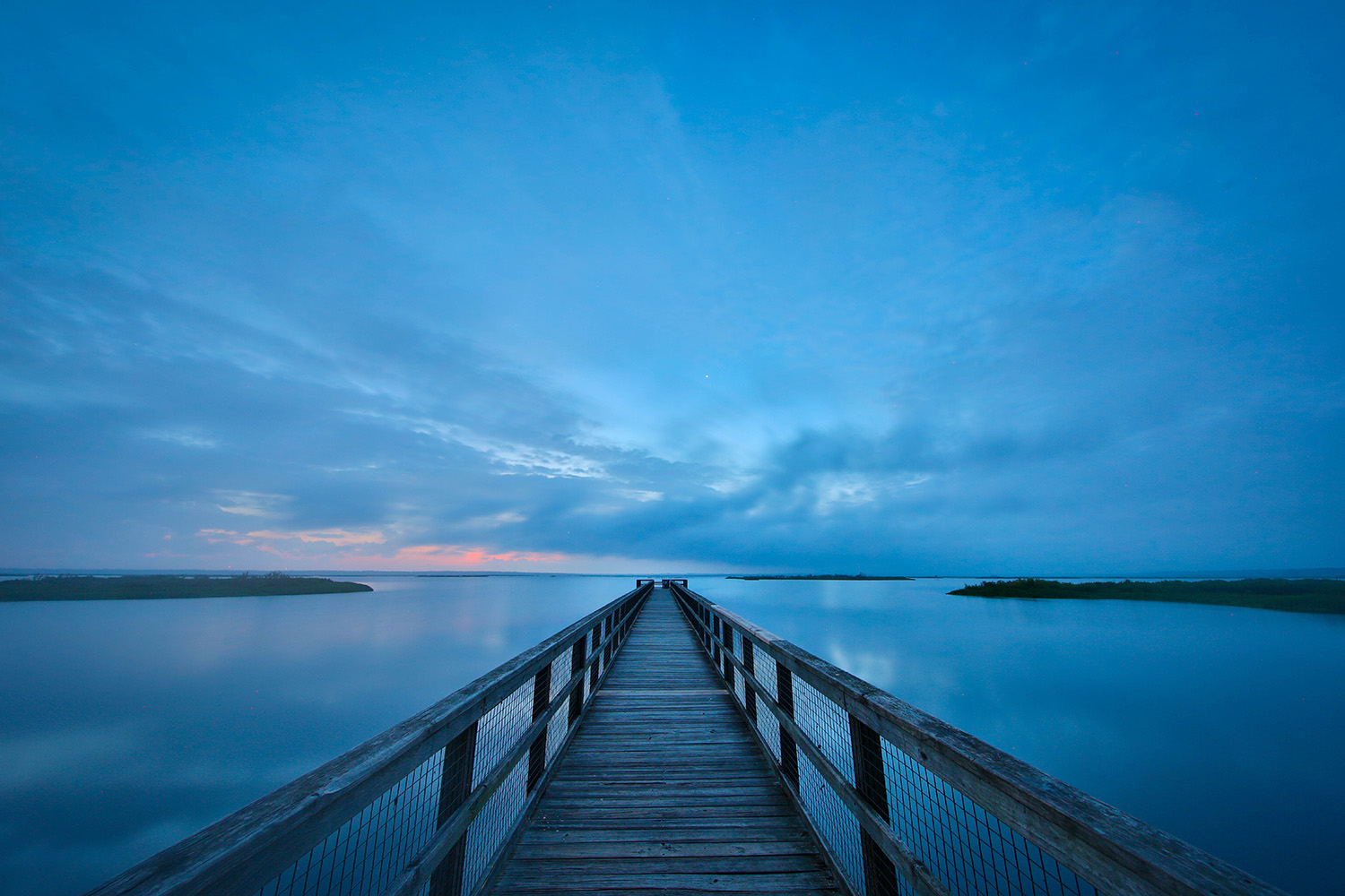 Sunrise seen from the boardwalk on Payne’s Prairie on July 10, 2020. (Matt Stamey/Santa Fe College ) ***Subjects Have Releases***