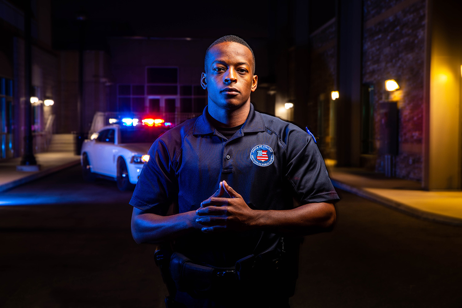 Santa Fe College Institute of Public Safety officer cadet portrait photographed on Oct. 1, 2020 (Matt Stamey/Santa Fe College ) ***Subjects Have Releases***