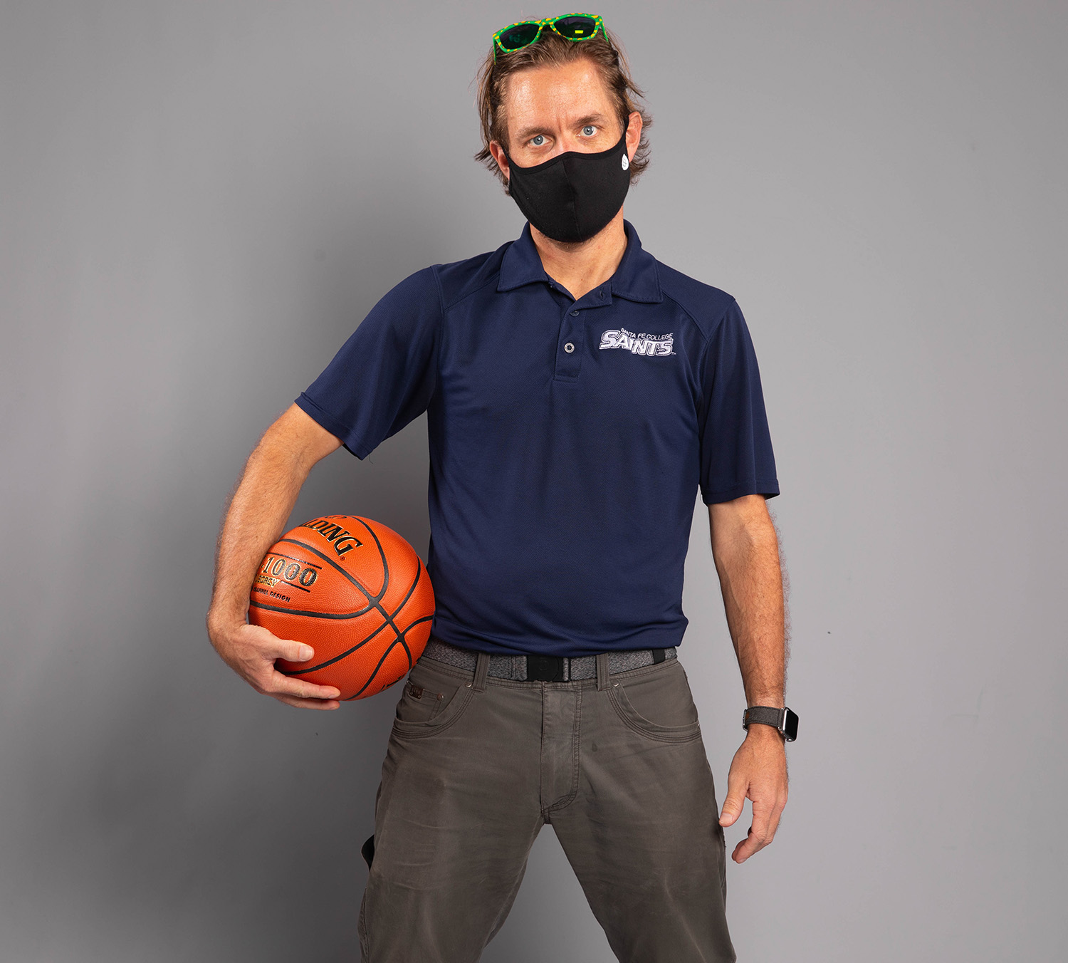 Santa Fe College Saints Men’s Basketball player Matt Stamey photographed during photo day on Nov. 6, 2020. (Matt Stamey/Santa Fe College ) ***Subjects Have Releases***