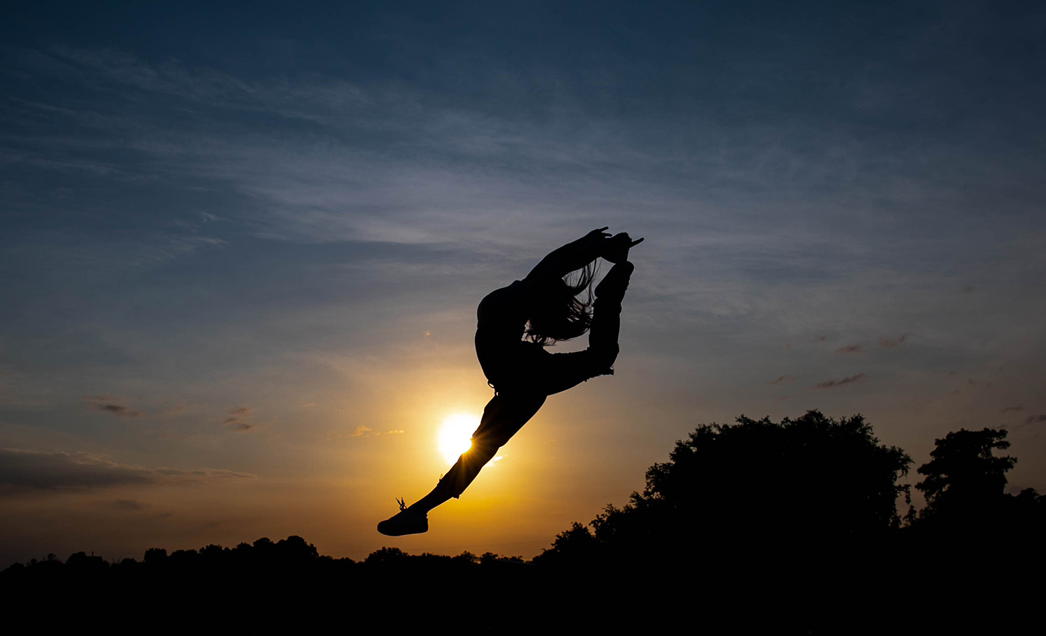 Santa Fe College dancers pose for a photoshoot to promote their annual Room to Dance performance on April 29, 2020 in Gainesville, Fla.  (Matt Stamey/Santa Fe College )