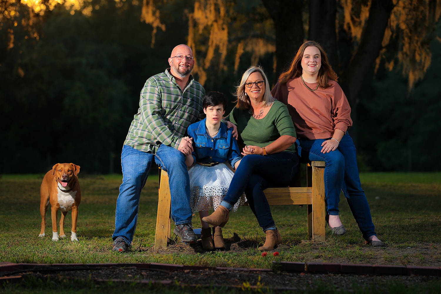 Jay and Melanie Anderson family photos taken on Saturday, Oct. 17, 2020 at their home in Trenton, Florida.