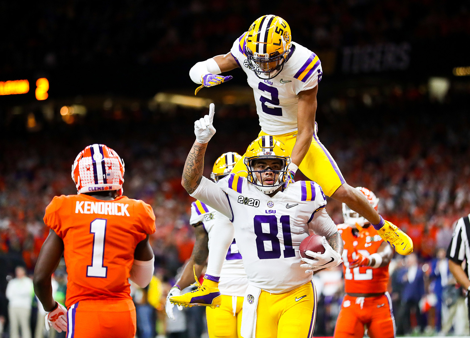 College Football Playoff National Championship in New Orleans, Louisiana on Saturday, Jan. 13, 2020. (Photo by Matt Stamey)