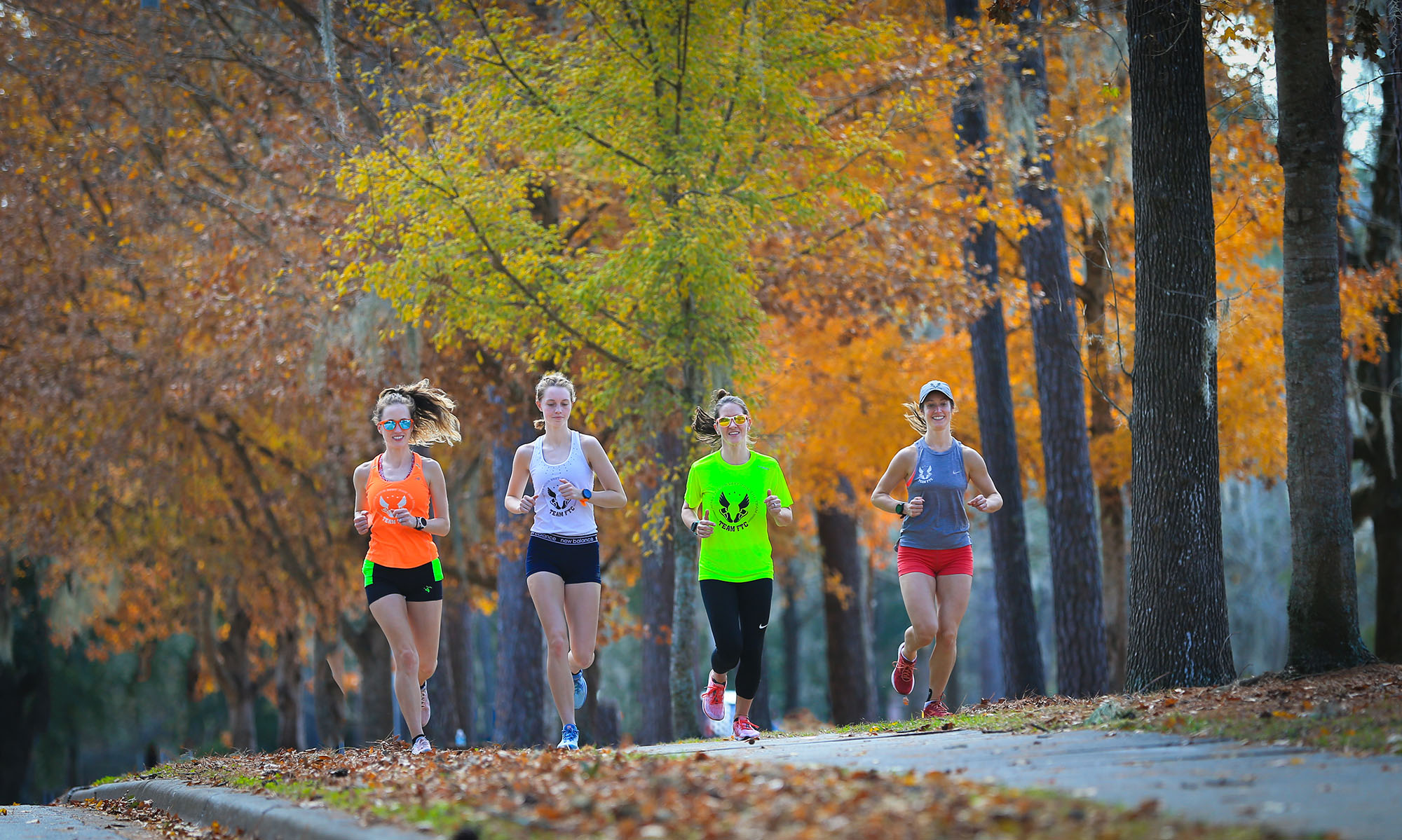 The 2021 Frank Shorter Mile hosted by the Florida Track Club on Friday, Jan. 1, 2021, in Gainesville Florida. (Photo by Matt Stamey)