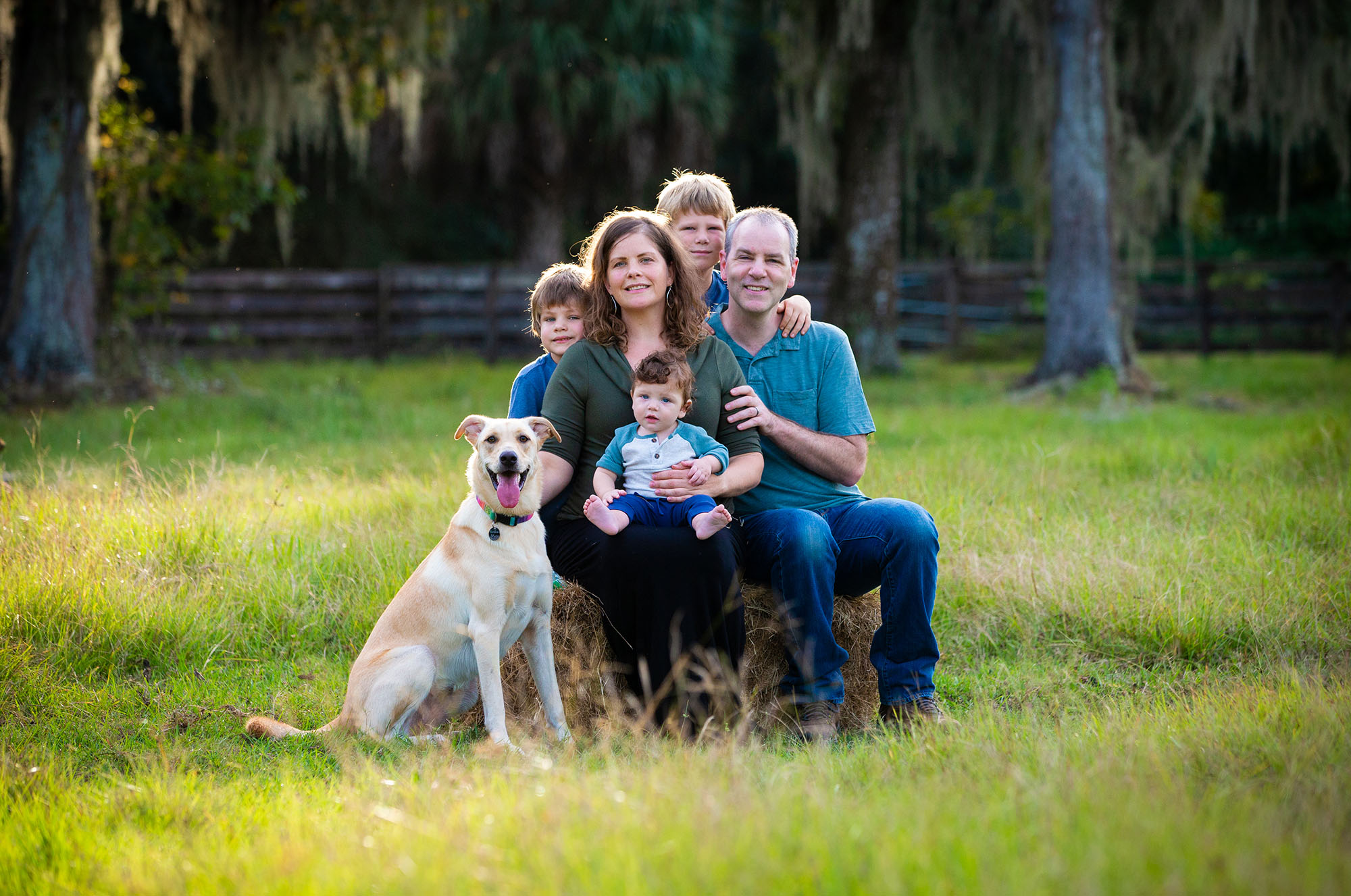 Jon and Angie Miot family photos in Micanopy, Florida on Saturday, Oct. 23, 2021.