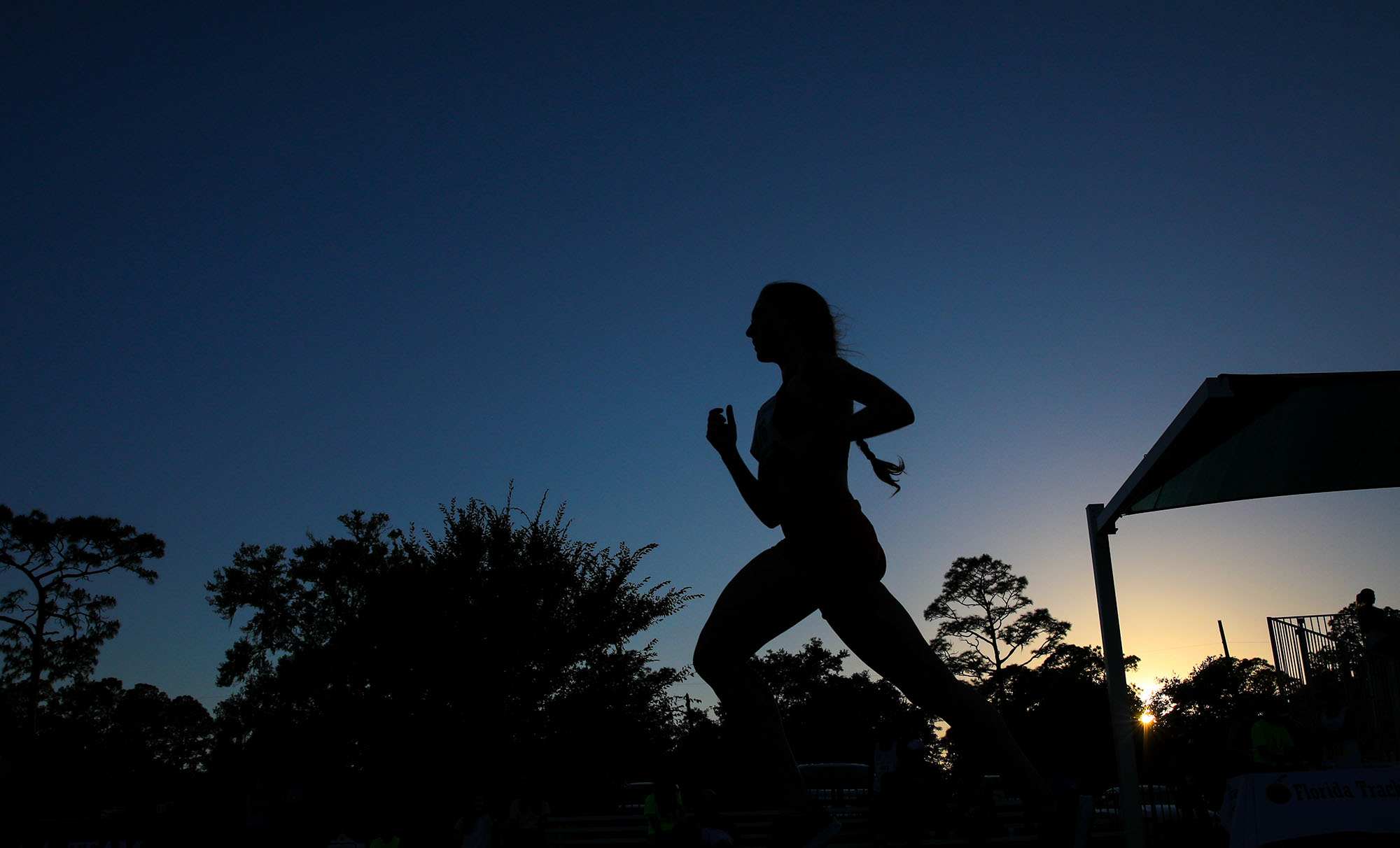 Florida Track Club Friday Night Lights Track Meet at Fred Cone Park on Friday, May 7, 2021 in Gainesville, Fla. (Photo by Matt Stamey)